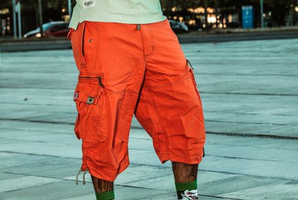 Cargo knickers for men