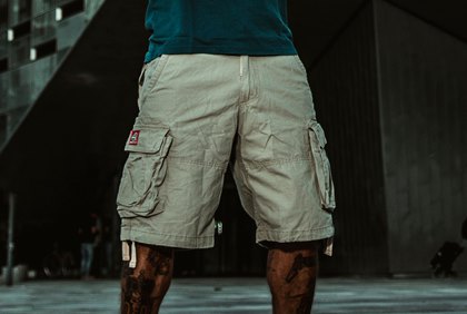 Cargo shorts for men