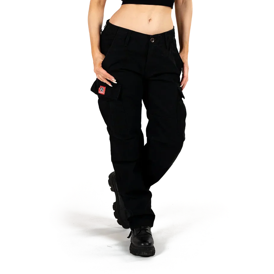 Heavy Outdoor Women 'Black'-Cargo pants woman-Molecule-Molecule