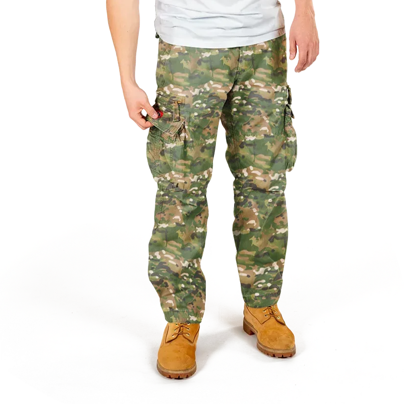 Molecule Ankle Busters 'Multi Camo'-Cargo pants men-Molecule-Molecule