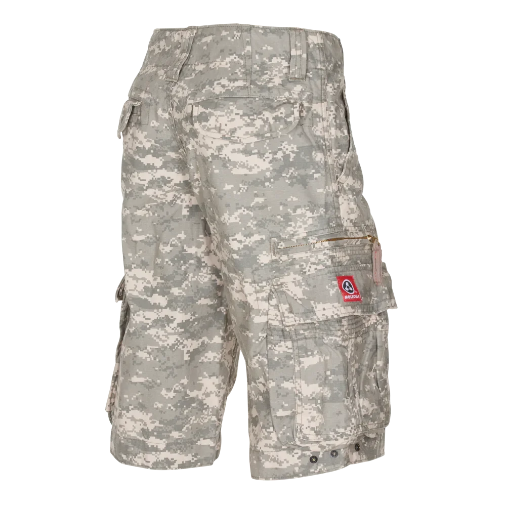 Molecule Big Size Cruisers 'Digital Camo'-Cargo shorts men-Molecule-Molecule