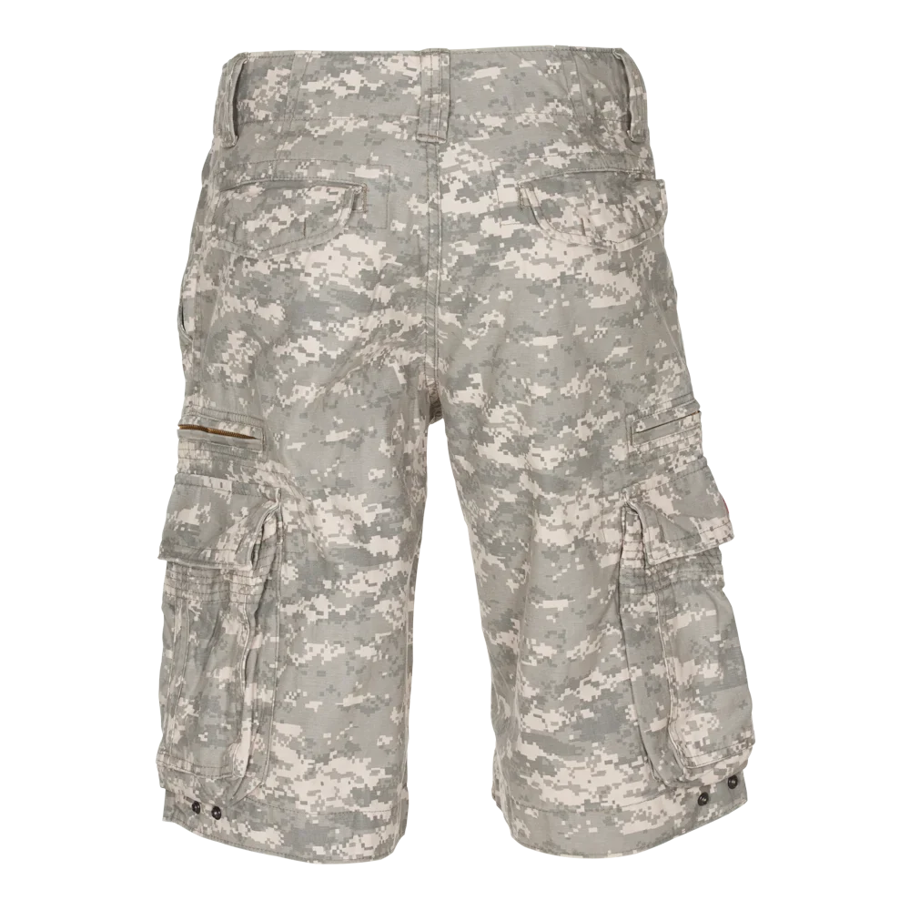 Molecule Big Size Cruisers 'Digital Camo'-Cargo shorts men-Molecule-Molecule