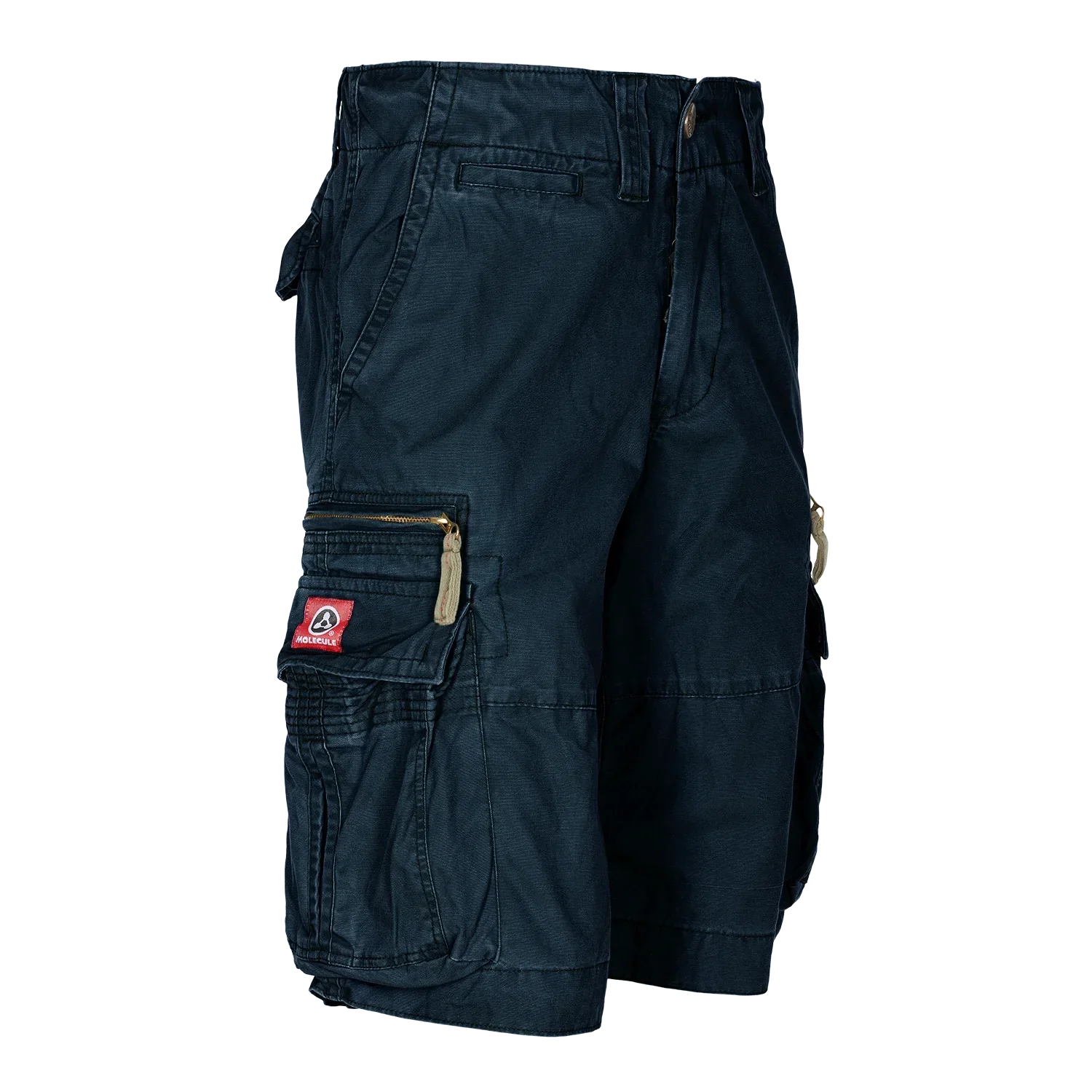 Molecule Big Size Cruisers 'Navy'-Cargo shorts men-Molecule-Molecule