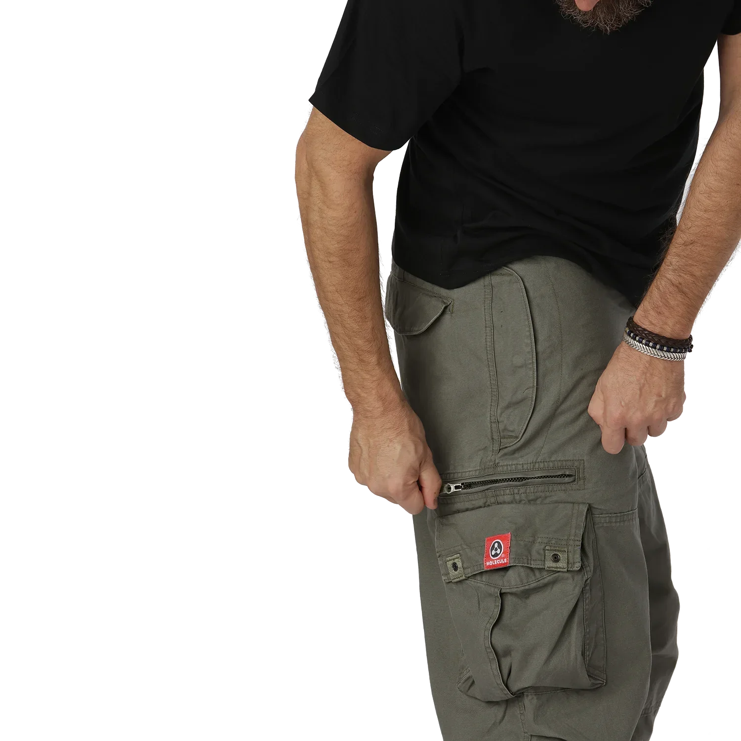 Molecule Comfy Combats 'Olive Green'-Cargo pants men-Molecule-Molecule