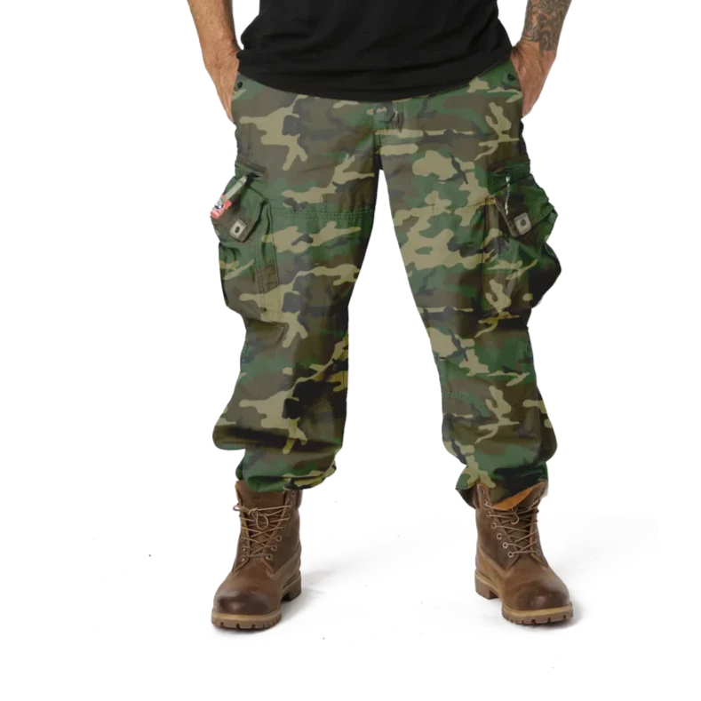 Molecule Comfy Combats 'Woodland'-Cargo pants men-Molecule-Molecule