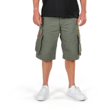 Molecule Big Size Cruisers 'Olive Green'-Cargo shorts men-Molecule-Molecule