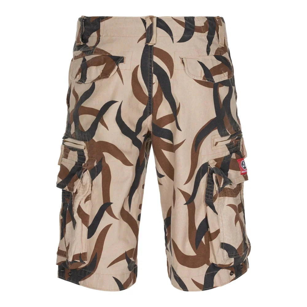 Molecule Big Size Cruisers 'Tribal Camo'-Cargo shorts men-Molecule-Molecule