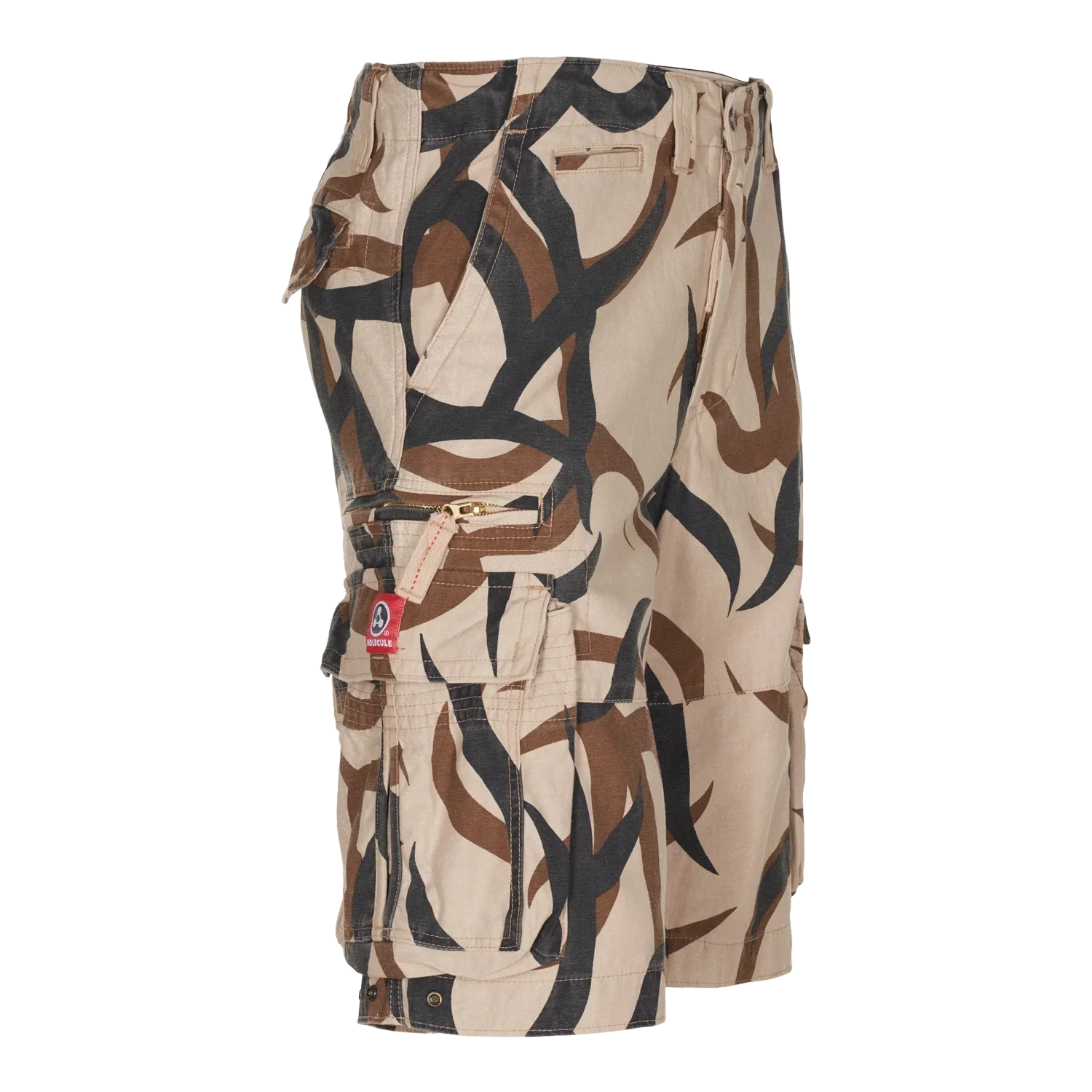 Molecule Big Size Cruisers 'Tribal Camo'-Cargo shorts men-Molecule-Molecule