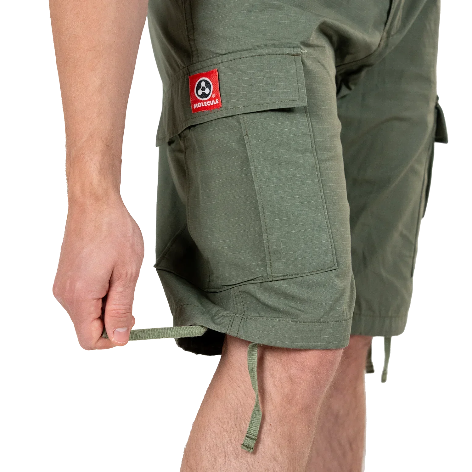 Molecule Featherweights 'Olive Green'-Cargo shorts men / woman-Molecule-Molecule