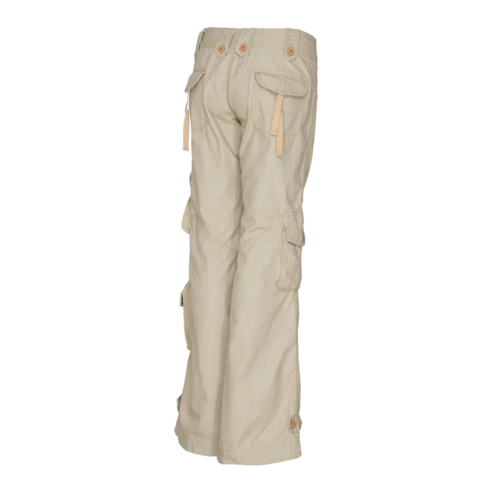 Molecule Low Cut Combats 'Beige'-Cargo pants woman-Molecule-Molecule