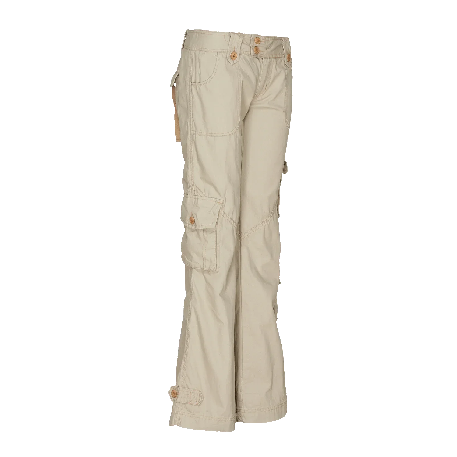 Molecule Low Cut Combats 'Beige'-Cargo pants woman-Molecule-Molecule