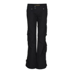 Molecule Low Cut Combats 'Black'-Cargo pants woman-Molecule-Molecule