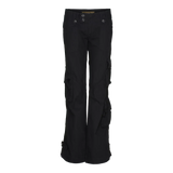 Molecule Low Cut Combats 'Black'-Cargo pants woman-Molecule-Molecule