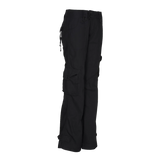 Molecule Low Cut Combats 'Black'-Cargo pants woman-Molecule-Molecule