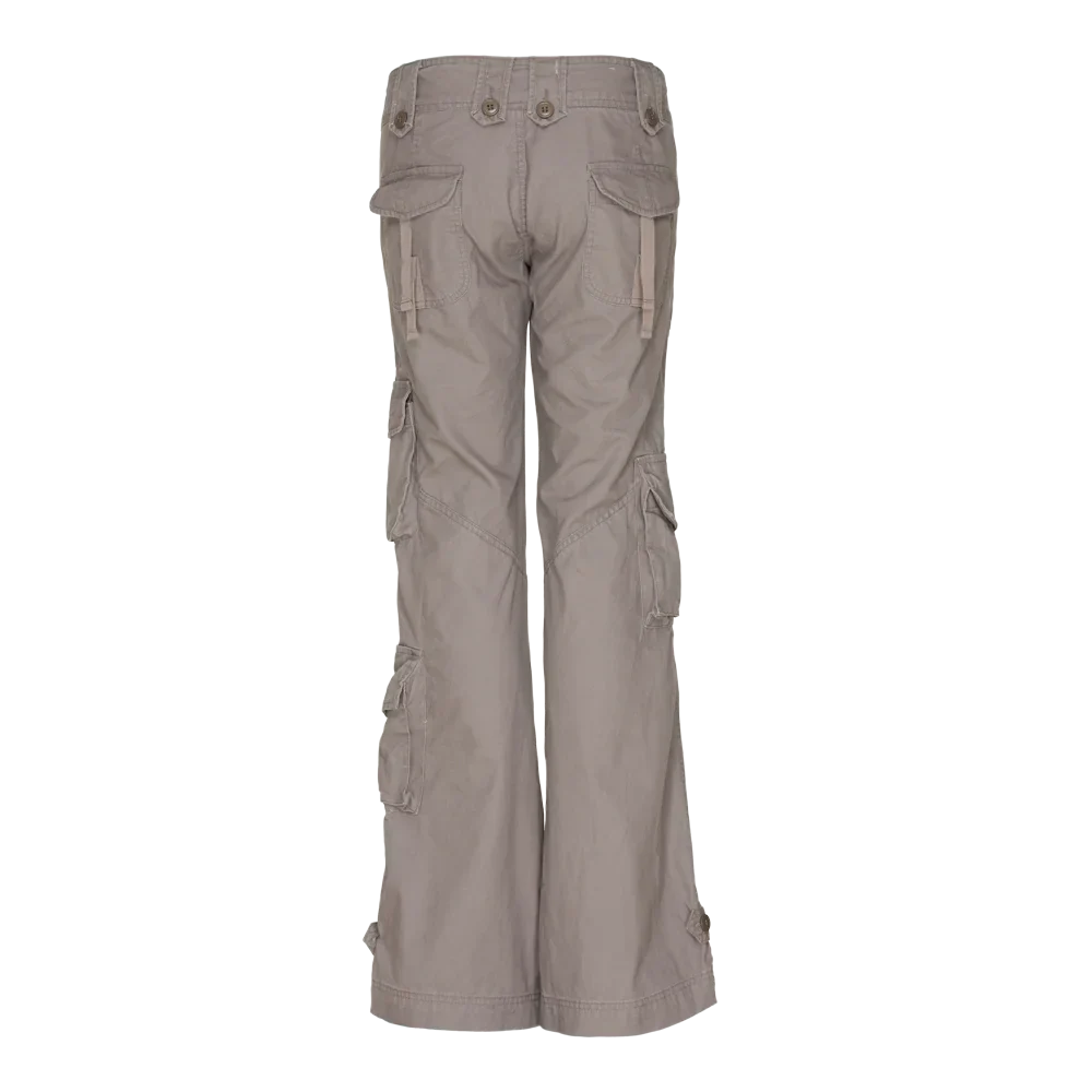 Molecule Low Cut Combats 'Grey'-Cargo pants woman-Molecule-Molecule