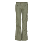 Molecule Low Cut Combats 'Olive Green'-Cargo pants woman-Molecule-Molecule