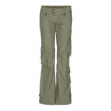 Molecule Low Cut Combats 'Olive Green'-Cargo pants woman-Molecule-Molecule