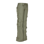 Molecule Low Cut Combats 'Olive Green'-Cargo pants woman-Molecule-Molecule