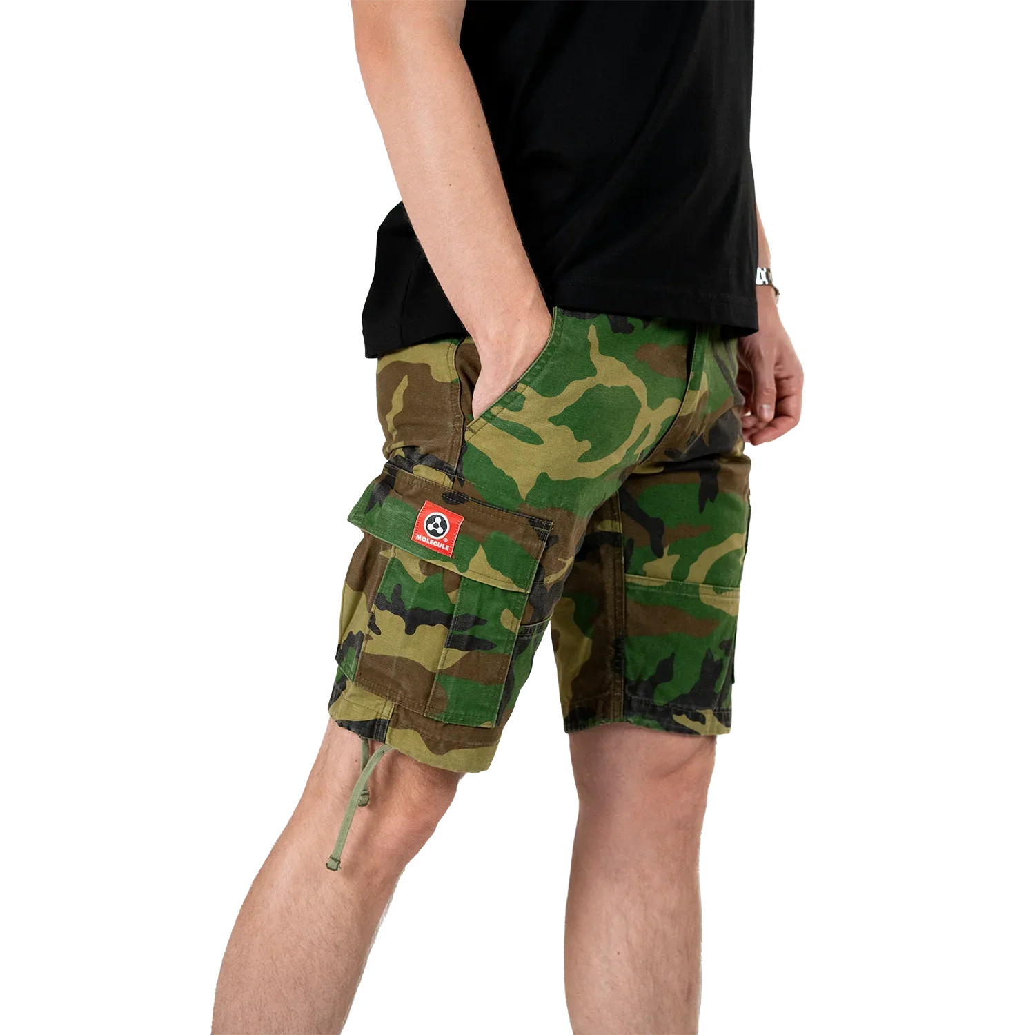 Molecule Shortcuts 'Woodland'-Cargo shorts men / woman-Molecule-Molecule