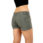 Molecule Wahinis 'Olive Green'-Cargo shorts woman-Molecule-Molecule